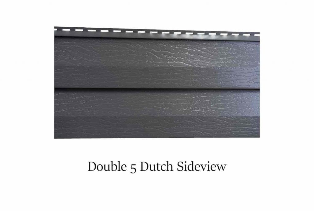 Double 5 Dutch metal siding