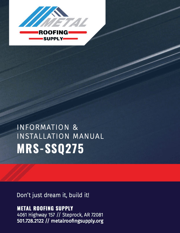 MRS SSQ Information & Installation Manual